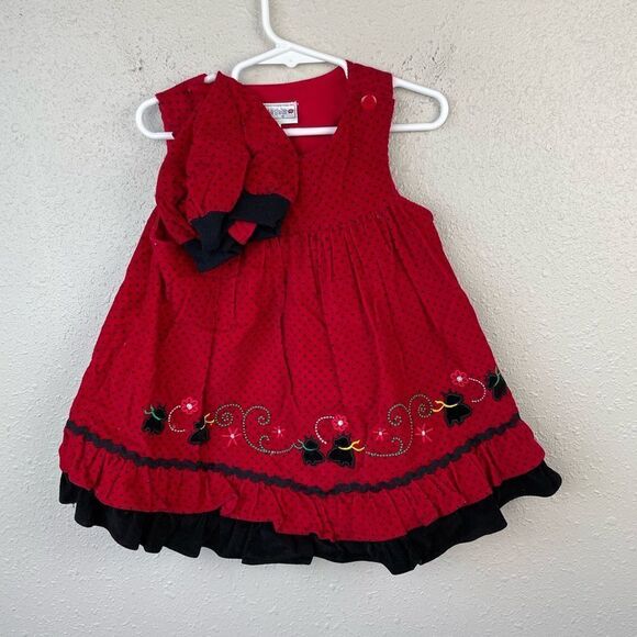 NWOT Samantha Says Dress and Matching Hat Size 2T - Picture 1 of 4